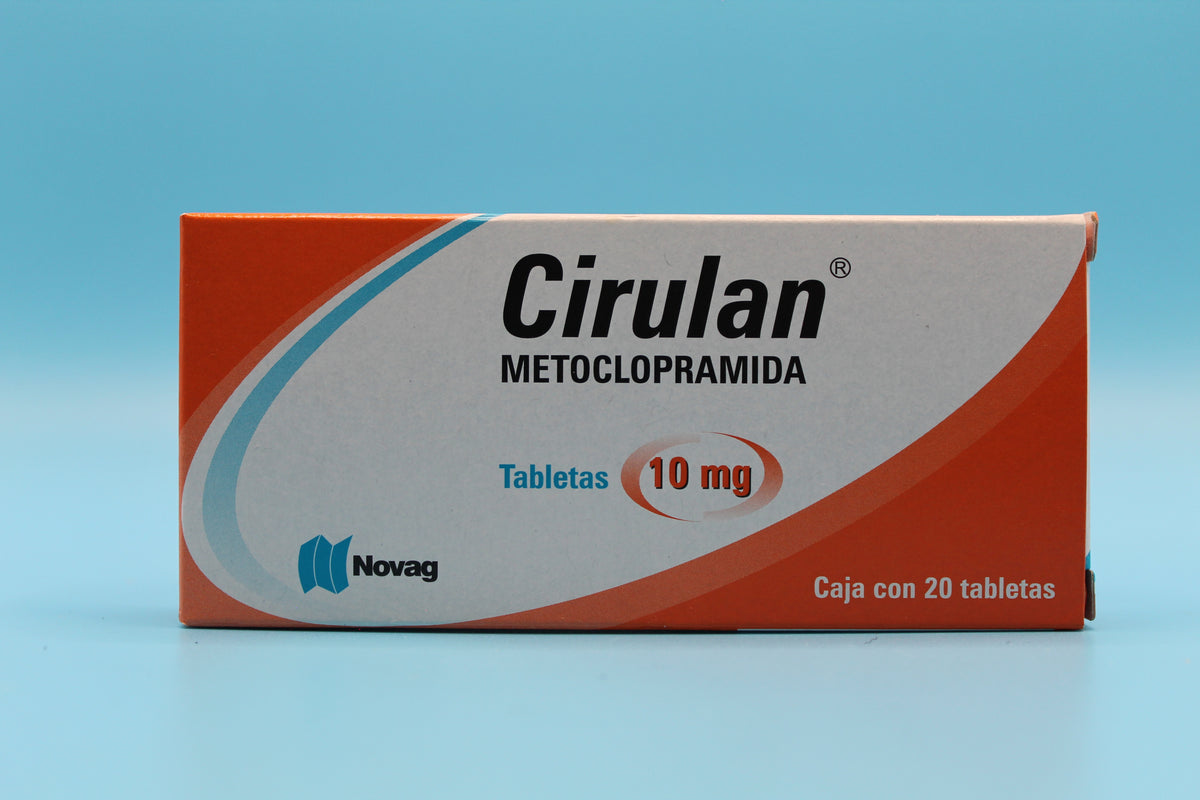 Circulan (metoclopramida) 10mg 20ct
