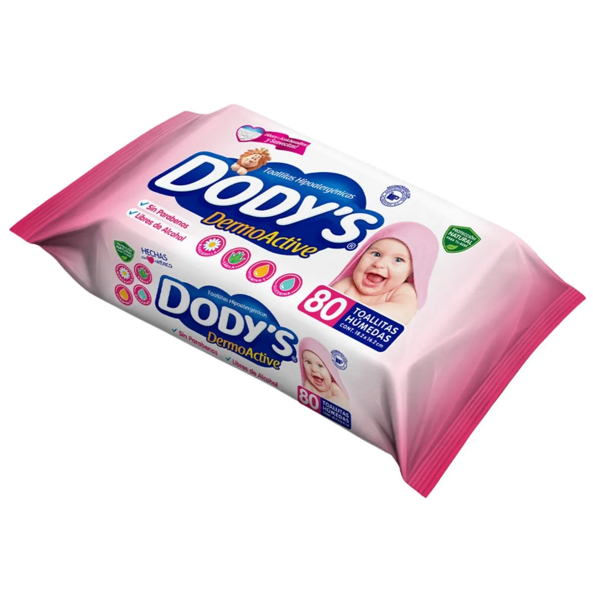 Dody S Toallitas Hipoalergenicas C/80
