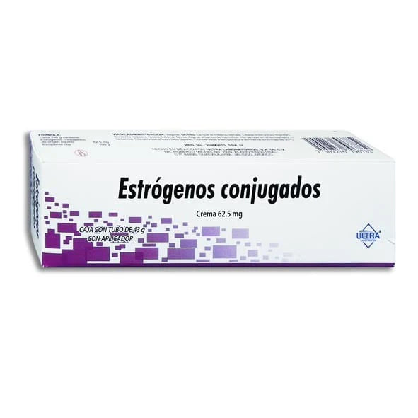 Estrogenos Conjugados Crema 62.5 Mg