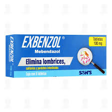 Exbenzol Mebendazol 100 Mg C/6