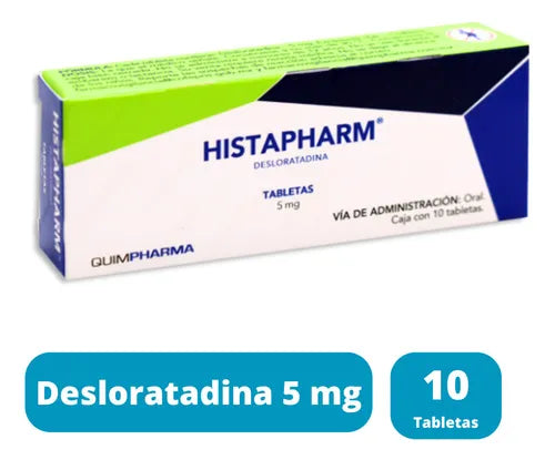 Histapharm Desloratadina 5 Mg C/10 Tabletas