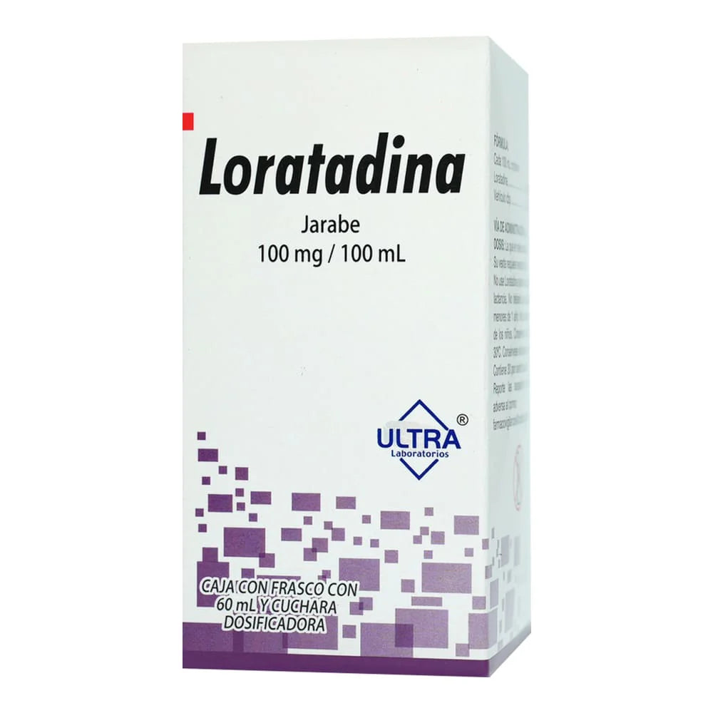 Loratadina Jarabe 100mg/100ml