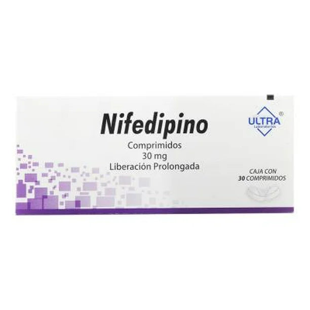 Nifedipino 30mg 30ct