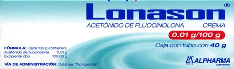 Lonason Actonido de Fluocinolona Crema 1%