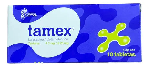 Tamex (loratadina/betametasona) 10ct